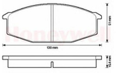 Комплект тормозных колодок, диско 572316B BENDIX JURID