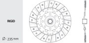 Диск сцепления DW54 VALEO PHC