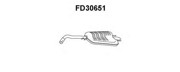 Глушитель выхлопных газов конечный FD30651 VENEPORTE