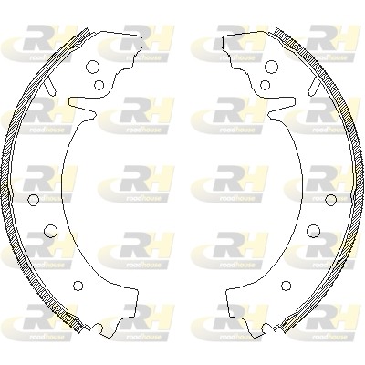 Комплект тормозных колодок 4026.00 ROADHOUSE