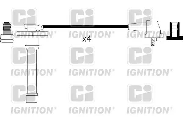 Ккомплект проводов зажигания XC622 QUINTON HAZELL