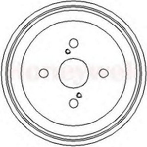 Тормозной барабан 329088B BENDIX JURID