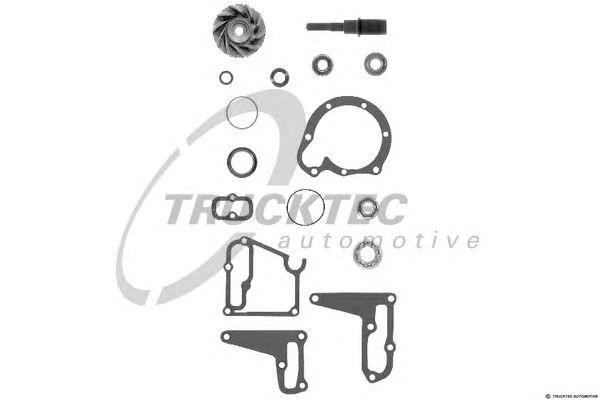 Насос - помпа системы охлаждения ДВС 0143351 TRUCKTEC