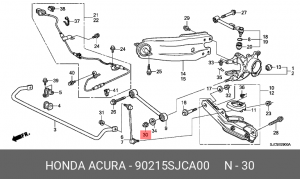 Деталь 90215SJCA00 HONDA