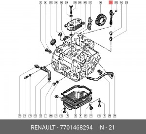 Деталь 7701468294 RENAULT