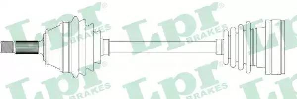 Приводной вал DS51025 LPR
