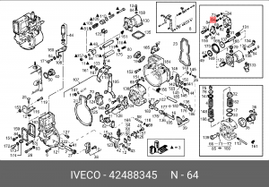 Болт 42488345 IVECO