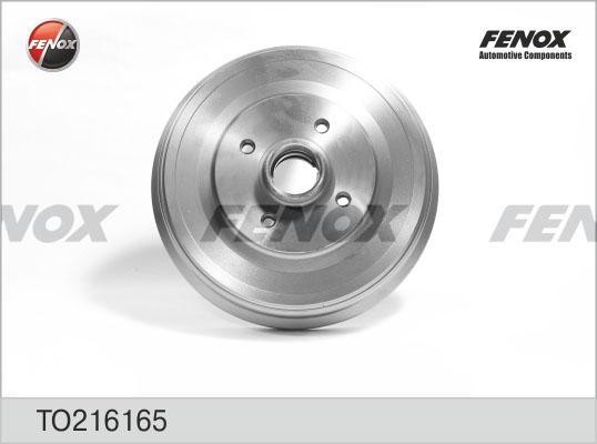 Барабан тормозной TO216165 FENOX
