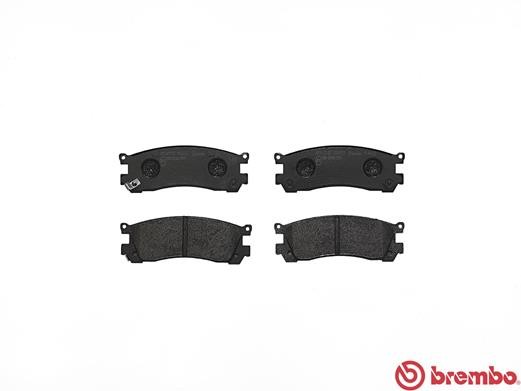 Комплект тормозных колодок, диско P49025 BREMBO