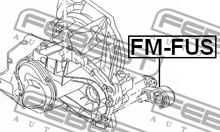 Опора коробки передач FM-FUS FEBEST