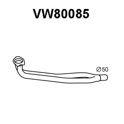 Выпускной трубопровод VW80085 VENEPORTE