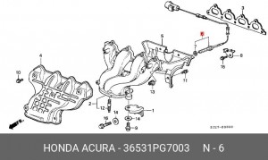Лямбда-зонд 36531PG7003 HONDA