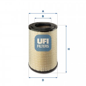 Воздушный фильтр 27.736.00 UFI