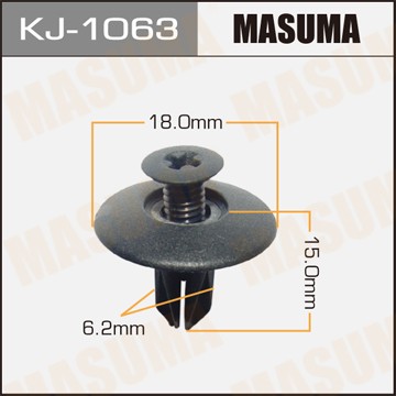 Клипса крепежная KJ1063 MASUMA
