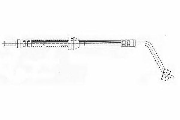 Тормозной шланг FHY2081 FERODO