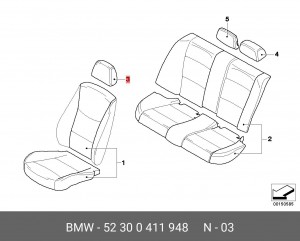 Деталь 52 30 0 411 948 BMW