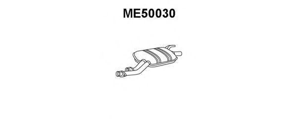 Средний глушитель выхлопных газов ME50030 VENEPORTE