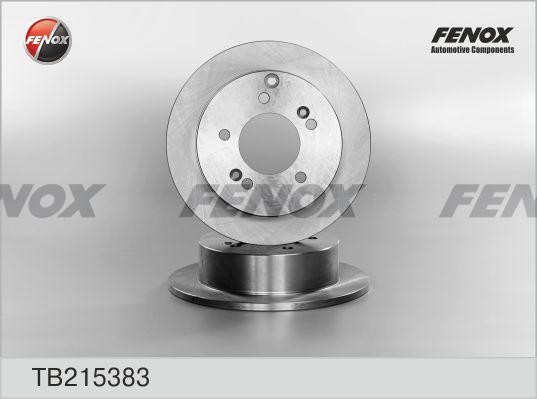 Диск тормозной TB215383 FENOX