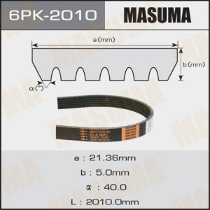 Ремень приводной 6PK-2010 MASUMA