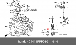 Деталь 24411PPP010 HONDA