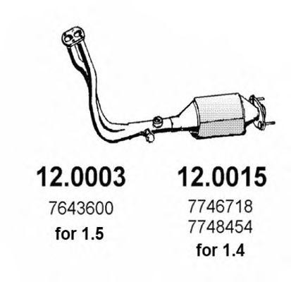 Катализатор 120015 ASSO