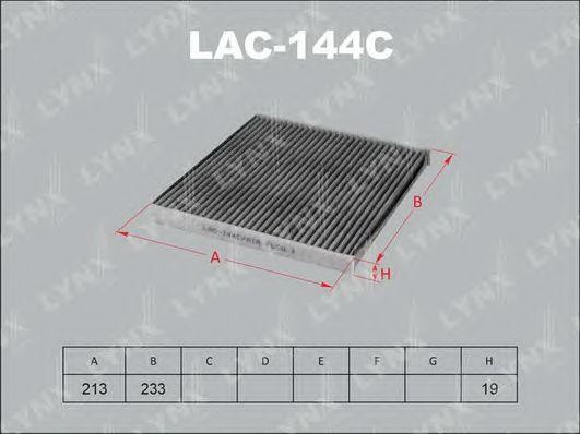 Фильтр салона LAC-144C LYNXAUTO