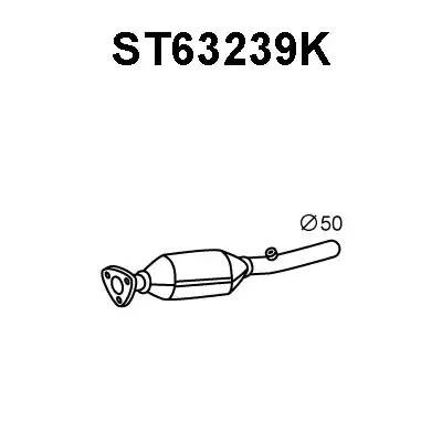 Катализатор ST63239K VENEPORTE