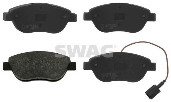 Комплект тормозных колодок, диско 70 91 6554 SWAG