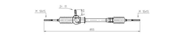 Рулевой механизм FI4089 GENERAL RICAMBI