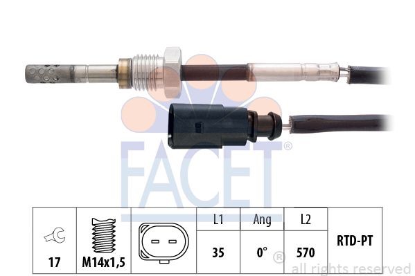 Бегунок распределителя зажигани 38588 FACET
