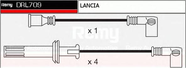 Ккомплект проводов зажигания DRL709 DELCO REMY