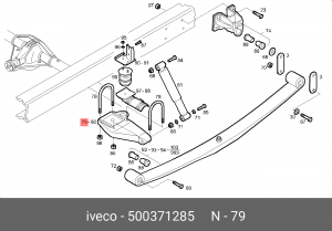 Деталь 500371285 IVECO