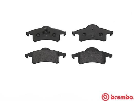 Комплект тормозных колодок, диско P37006 BREMBO