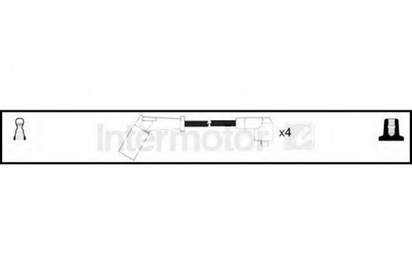 Ккомплект проводов зажигания 73913 STANDARD