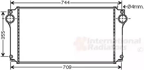 Интеркулер 53004362 VAN WEZEL