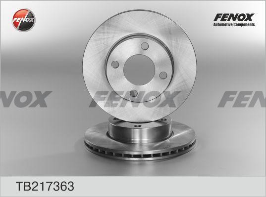 Диск тормозной TB217363 FENOX