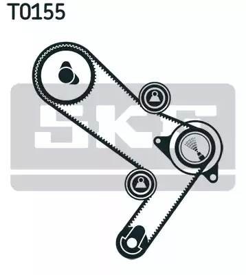 Комплект ремня ГРМ VKMA02386 SKF