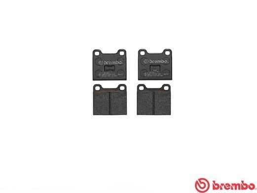 Комплект тормозных колодок, диско P59001 BREMBO