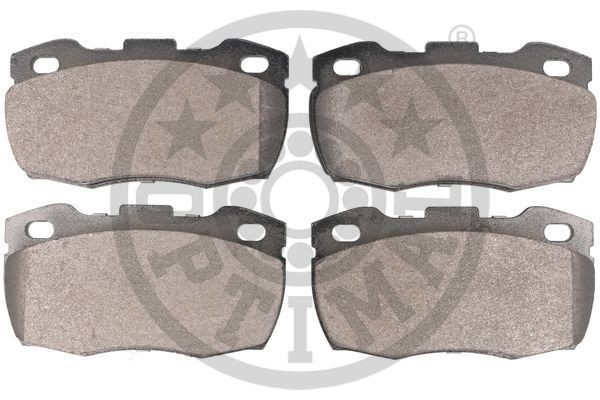 Комплект тормозных колодок, диско 10105 OPTIMAL