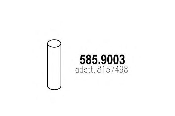 Выпускной трубопровод 5859003 ASSO