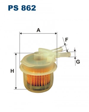 Фильтр топливный PS862 FILTRON