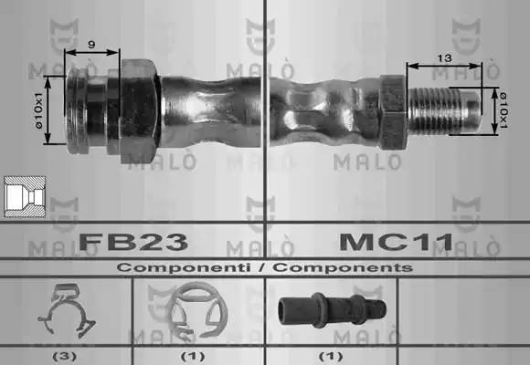 Тормозной шланг 8428 MALO