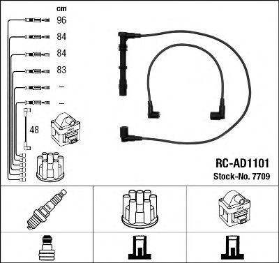 Ккомплект проводов зажигания 7709 NGK NTK