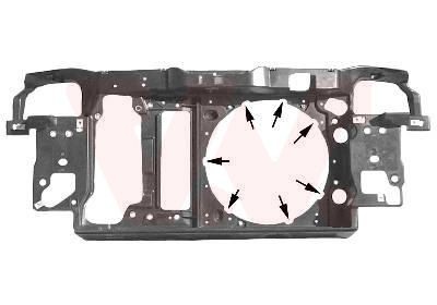 Облицовка передка 5825678 VAN WEZEL