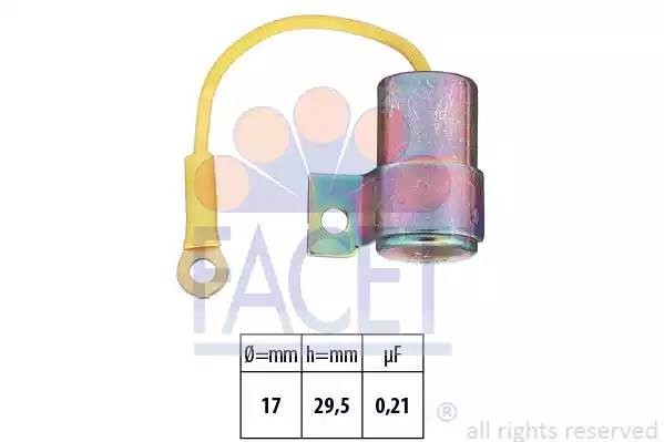 Конденсатор, система зажигания 00288 FACET