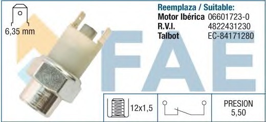 Датчик давления масла 18010 FAE
