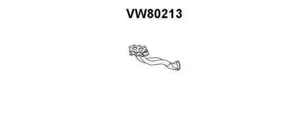 Выпускной трубопровод VW80213 VENEPORTE