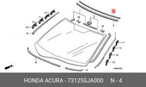 Деталь 73125SJA000 HONDA