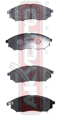 Колодки тормозные дисковые AKD-EG090 AKYOTO