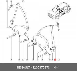 Деталь 8200377273 RENAULT